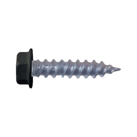 AP Products 012-TR500 BL 8 X 3/4 Black #8 Hex Washer Head Screw - 3/4 In., Pack Of 500